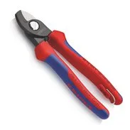 KNIPEX Kabelové nůžky, 180mm, R15-50mm